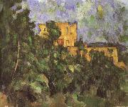 Paul Cezanne black castle 3 France oil painting artist